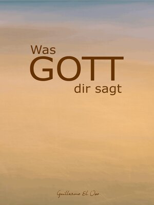 cover image of Was Gott mir sagt